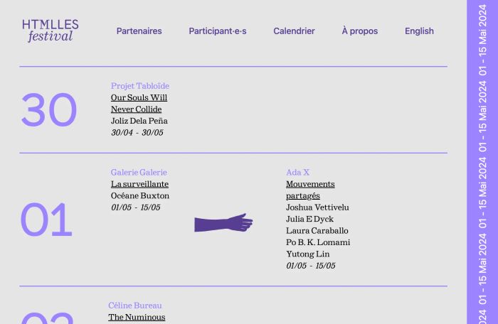 HTMlles Festival 2024