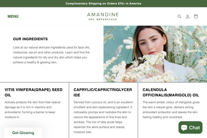 Amandine Sol Botanicals